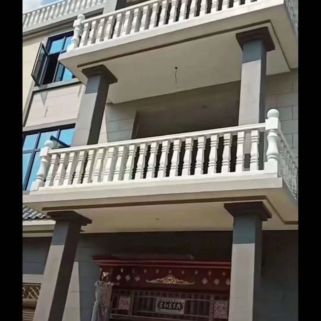 2022 China White Marble Stair Balusters Marble Railing Handrail Baluster China Factory