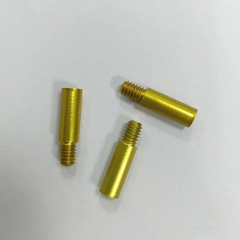 Custom Aluminum Male to Female Round Thread Spacer #8-32  Anodized Round Standoff