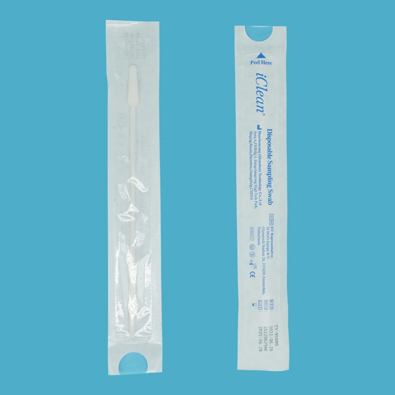 Vaginal Nylon Sampling Flocked Swab Female Cervical Swab High Gynecological Vaginal Swab Stick