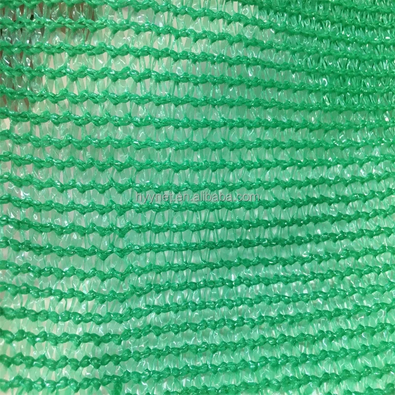 70% Saran Green shade net for agriculture gardening purpose raschel mesh netting
