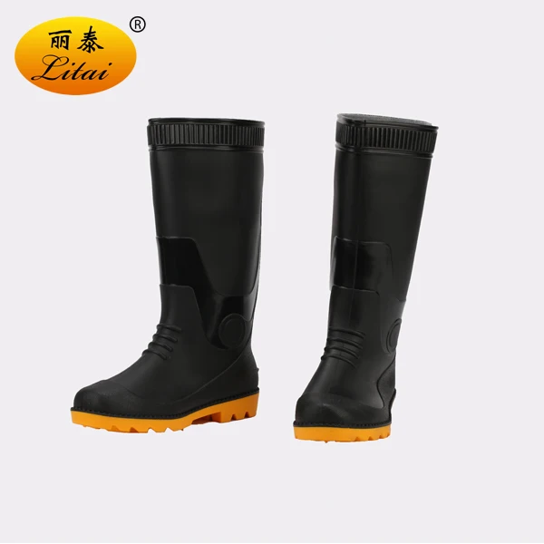 waterproof Global hot explosive PVC Gum Boots Anti Slip PVC rain boot gum boots factory for men adults