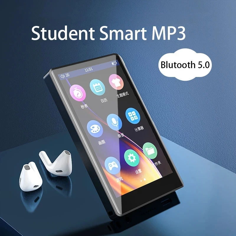 RUIZU H9 металлический музыкальный плеер MP4 BT V5.0 встроенный динамик 3 8 дюймов полный сенсорный экран Поддержка FM-радио запись видео электронная