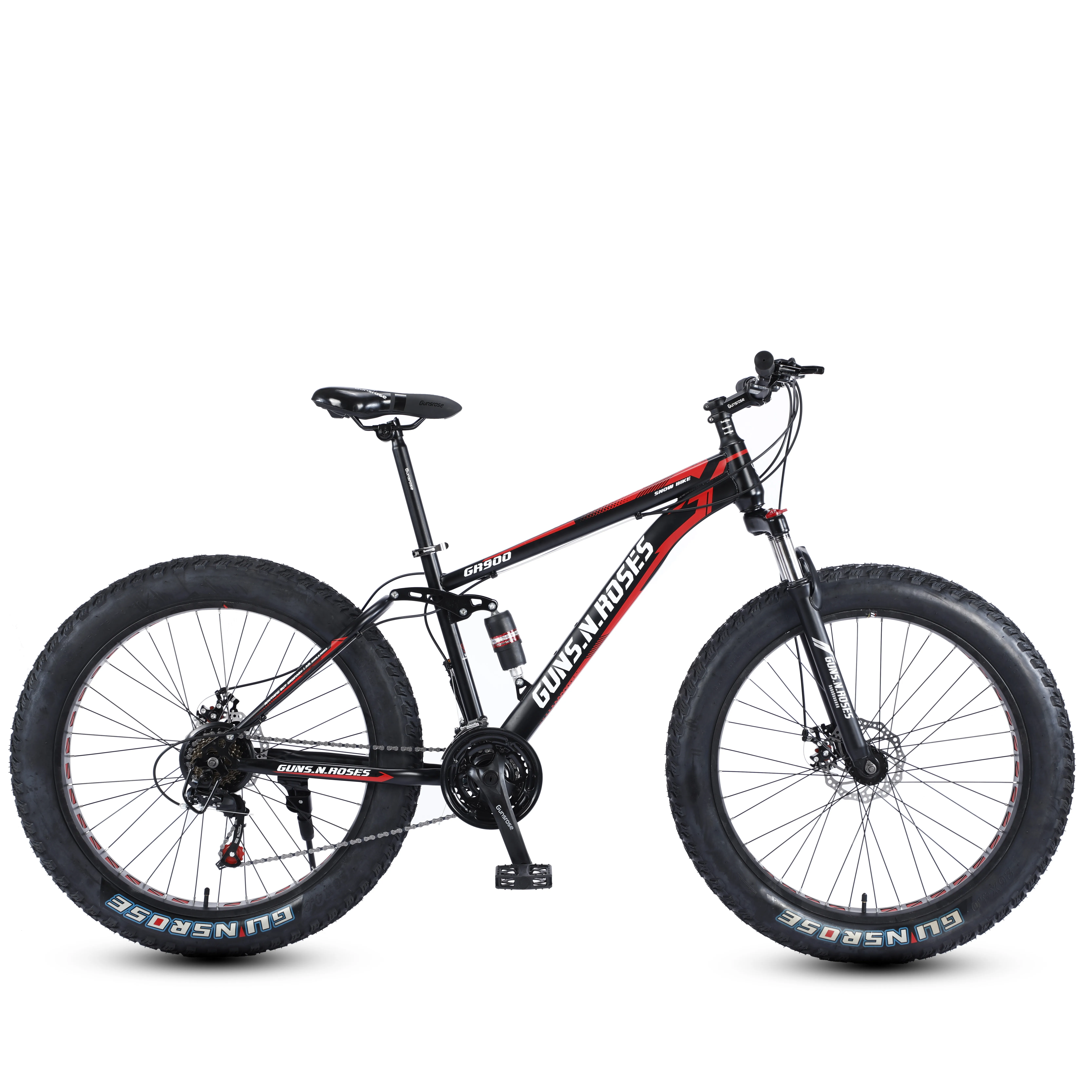 26inch 21speed mtb bicycles Full suspension fat tire bicicletas adult chopper bicycles beach cruiser bike