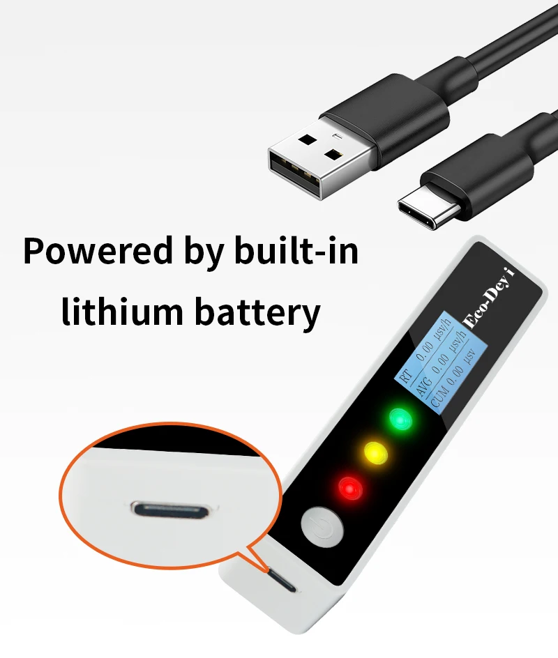 mobile phone radio frequency  counter anti radiation radiator leak detector scintillation  usb con  externo personal