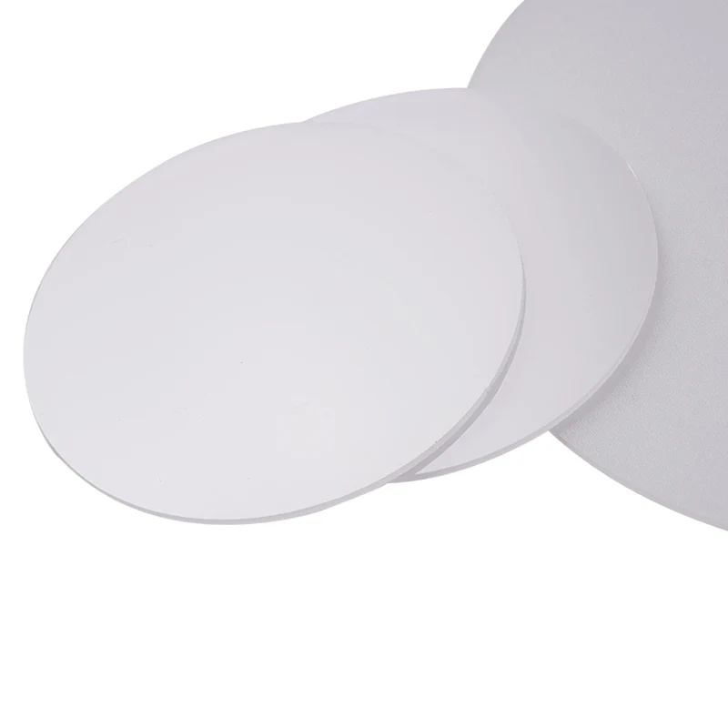 Полупрозрачная диффузорная пластина, круглая клейкая Изоляционная Пластина, огнестойкая Изоляционная Пластина, обработка и изготовление на заказ