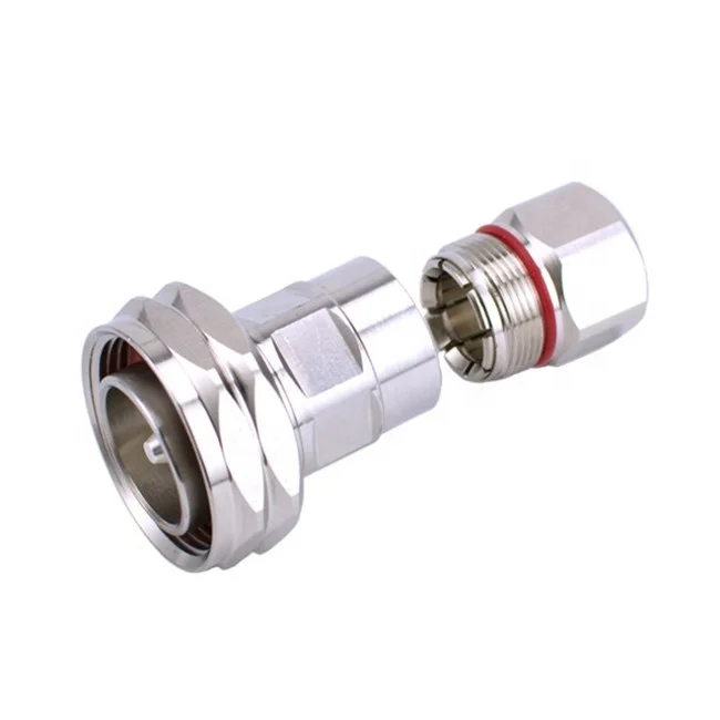 7/16 DIN Male Connector Straight Type for 1/2 Feeder Cable