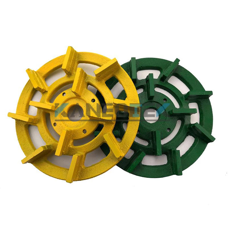 KANEOTEK 8 10  INCH Metal Iron Bond Diamond Grinding Disc Grinding Plate Grinding Abrasive Wheels For Stone Granite