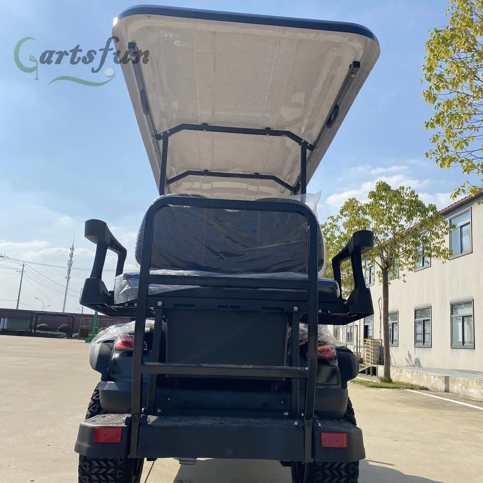 4 Seats 2+2 Seats 12/14 inches Tire Off-road gas powered Golf Cart