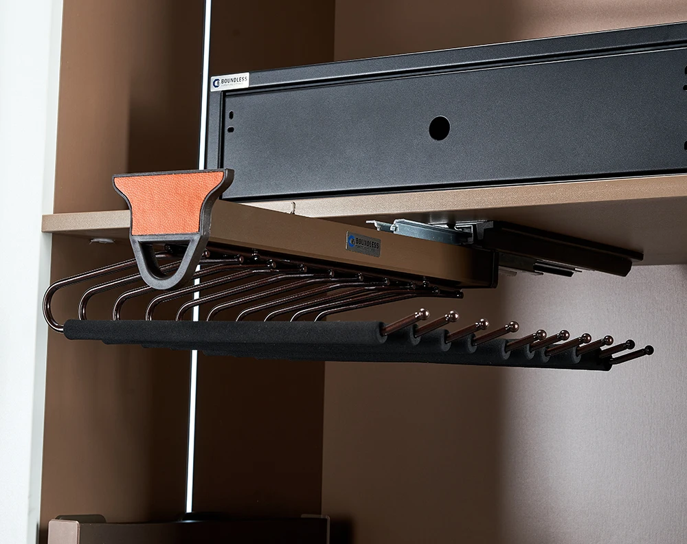 Popular Top Mounted Pants Rack Trousers Hanger for wardrobe storage