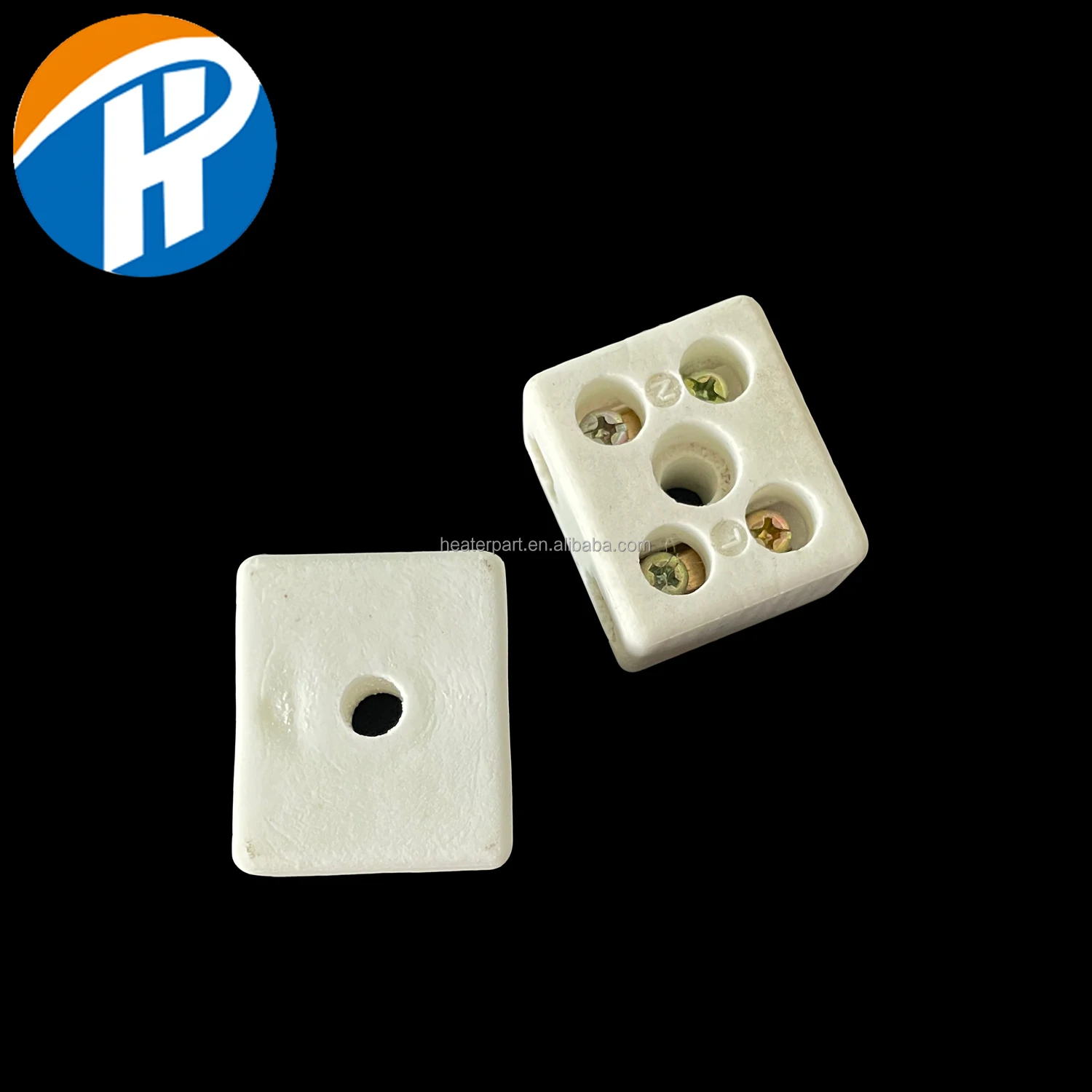 Direct Sale ceramic terminal connector block Ceramic alumina wire Terminal porcelain Block Connector