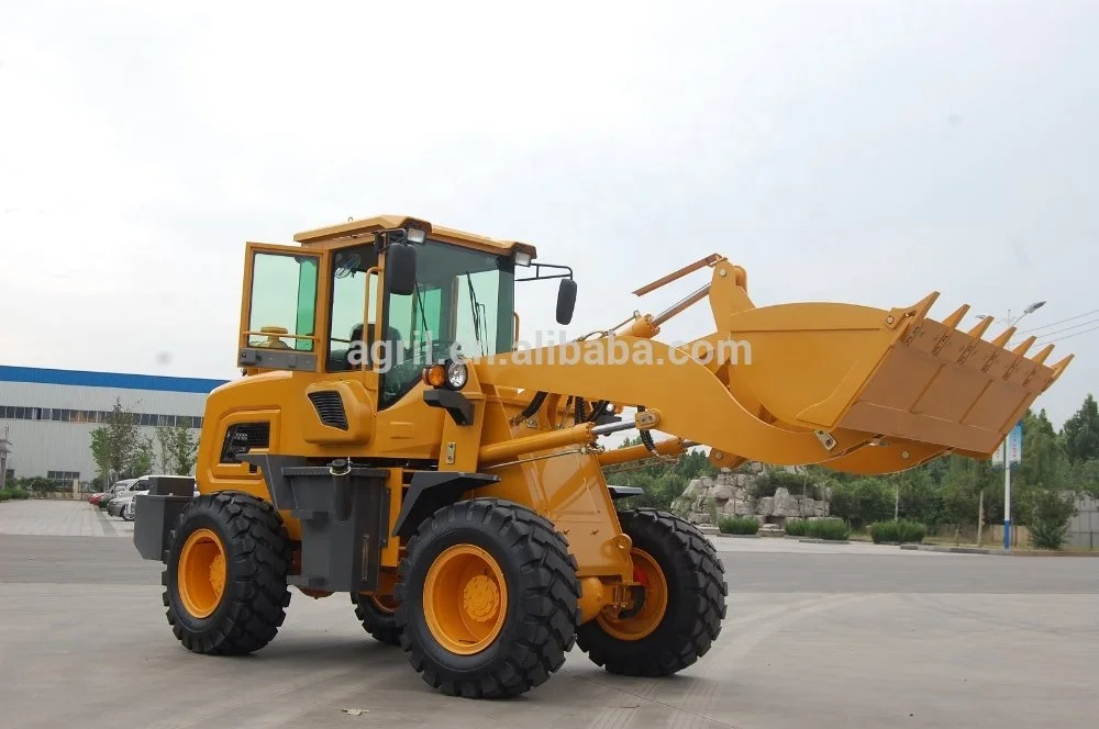 2 ton hot sale new design hydraulic wheel loader ZL20F with Cumminsengine air conditioner