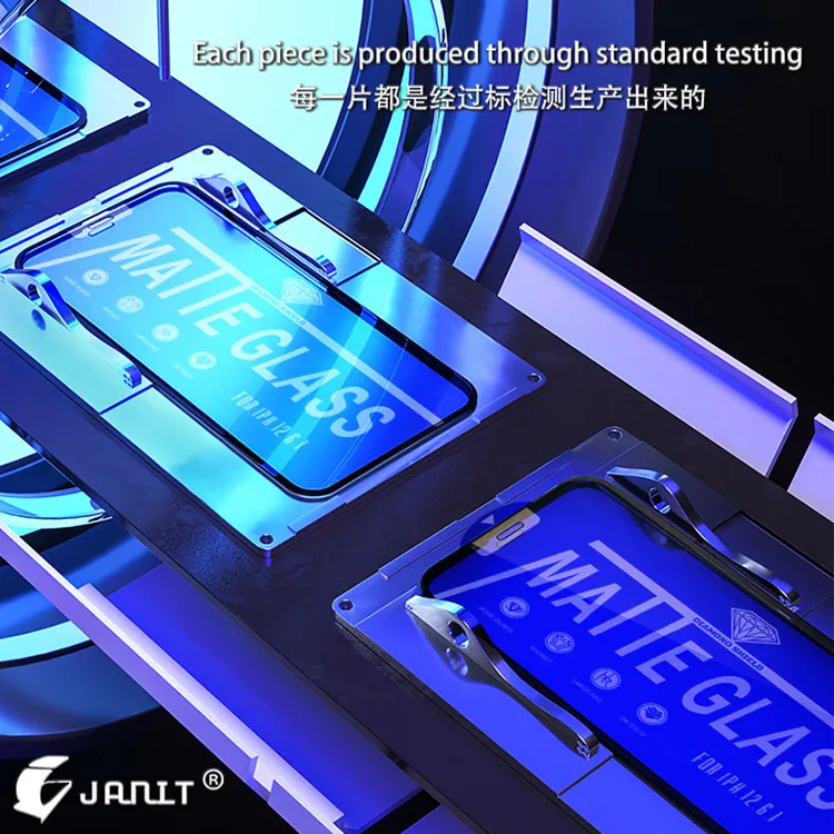 Matte screen protector  Diamond Shield glass screen protector for iphone 12 for redmi note 10 mobile screen gard