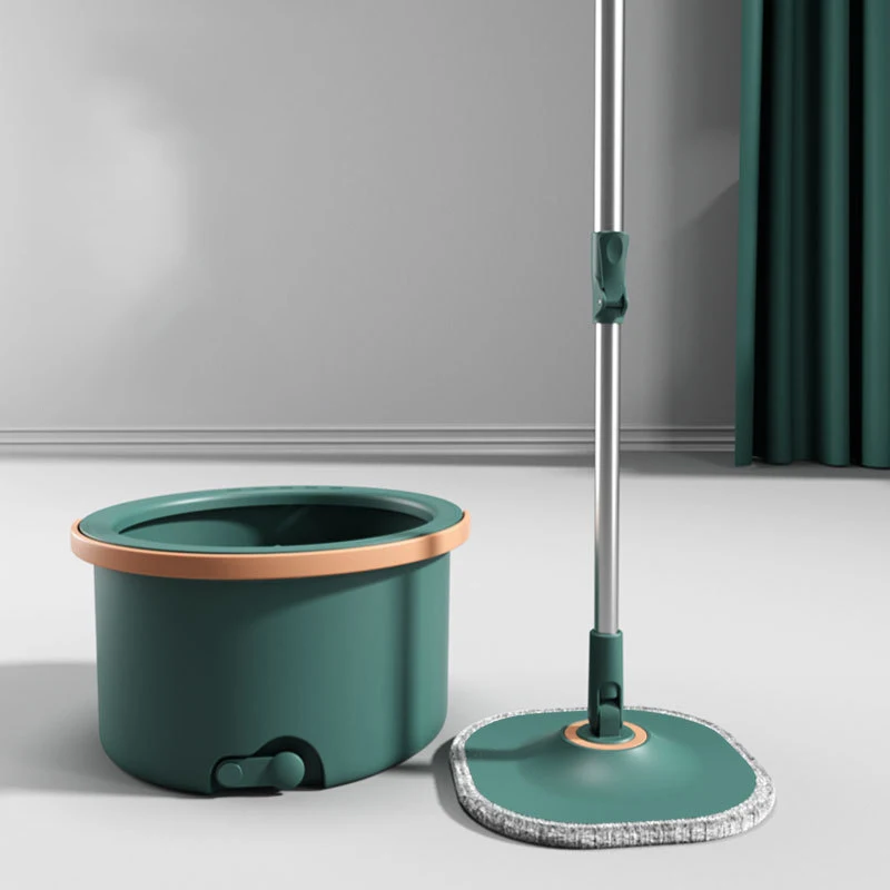 Wholesale Household Clean Sewage Separation Mop Rotatable Lazy Absorbent Mop Free Hand Washing Microfiber Flat Mop