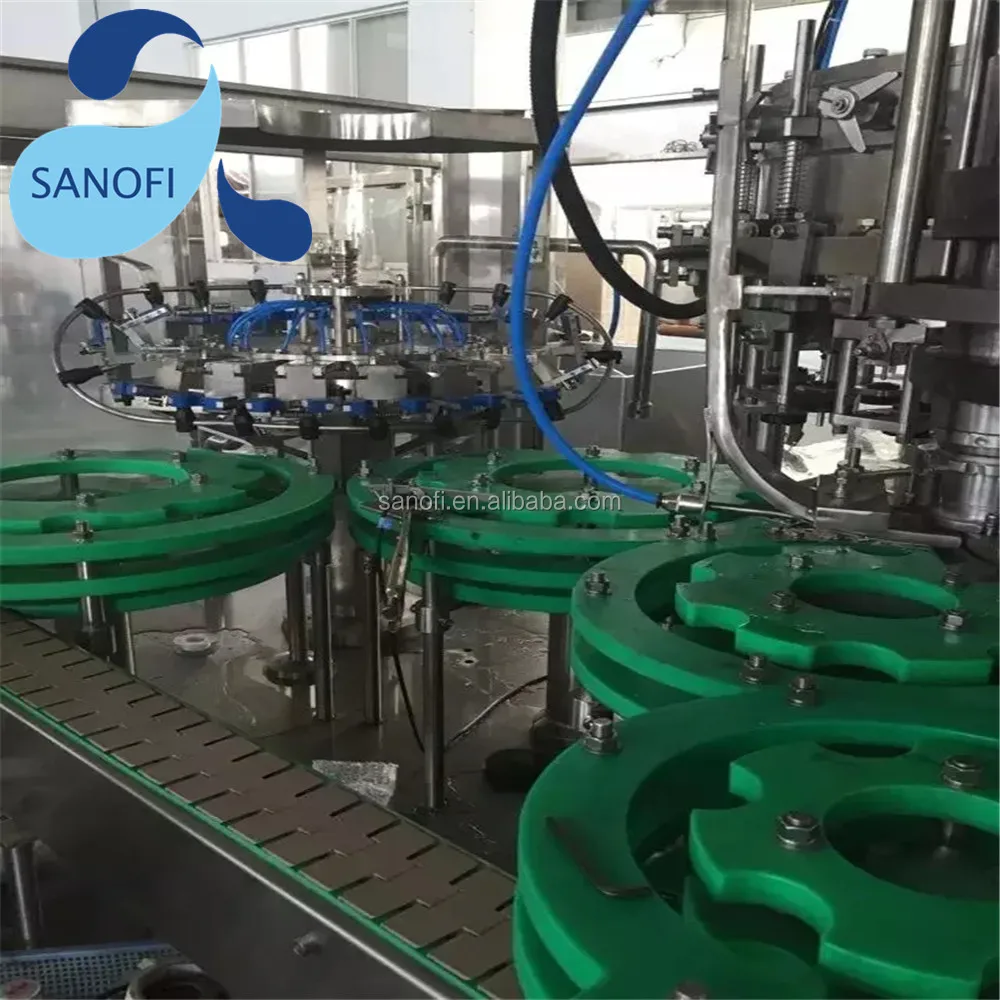 Carbonated filling machine for soft drink bottle filling machine