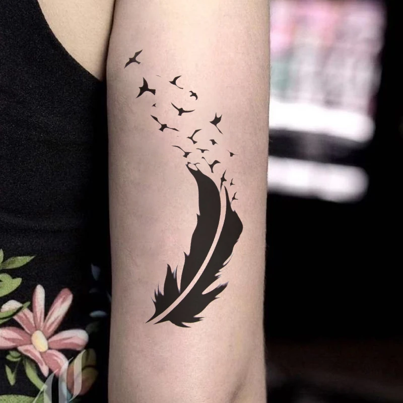 HD Waterproof Temporary Classic Fashion Fake Temporary Tattoos for Women