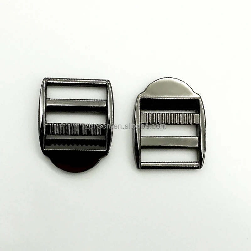 In Stock KAM 20mm Zinc Alloy Backpack Strap Buckle Adjuster Hardware Bag Accessories Metal Ladder Buckle