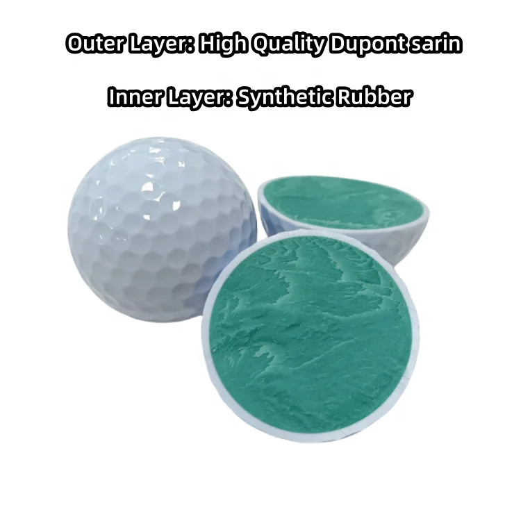 High Quality Custom Print Logo Golf Ball Surlyn Urethane 2/3/4/5 Layer Training Practice Driving Range Balls