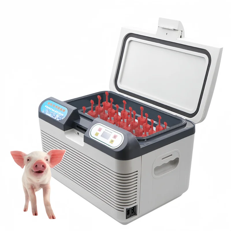 Mini constant temperature 17 ℃ refrigerator for Pig Veterinary semen incubator