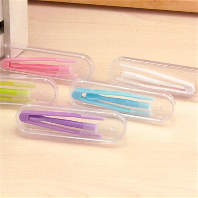 Multicolor Contact Lenses Tweezers With Suction Stick For Contact Lens Inserter Remover Eyewear Accessories