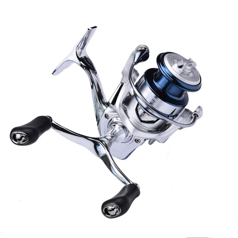 WEIHE AK1500S/AK2500S Spinning Fishing Reel CNC Metal Spool Wheel Full Handle
