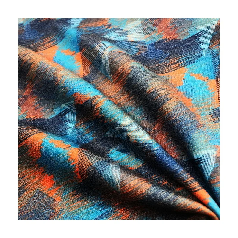 Free Sample Air Layer 330gsm Custom Composition Polyester Rayon Spandex Dyeing Knitting Scuba Fabric For Clothes