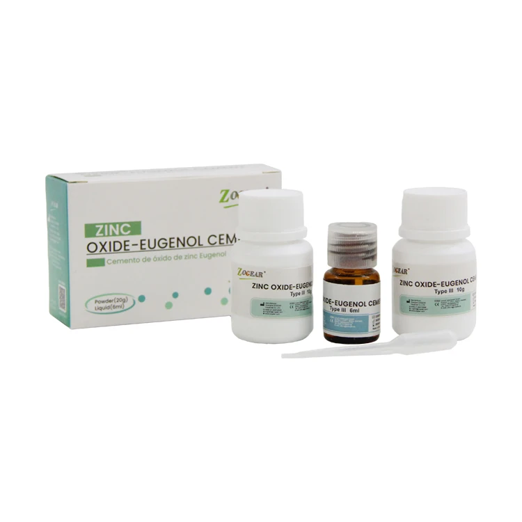 Zogear TM024 Dental Material Zinc Oxide Eugenol Cement,20g powder+6ml liquid