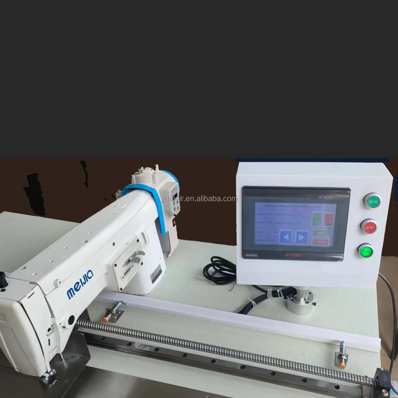 Automatic injection hair extension machine to make hair tape extension