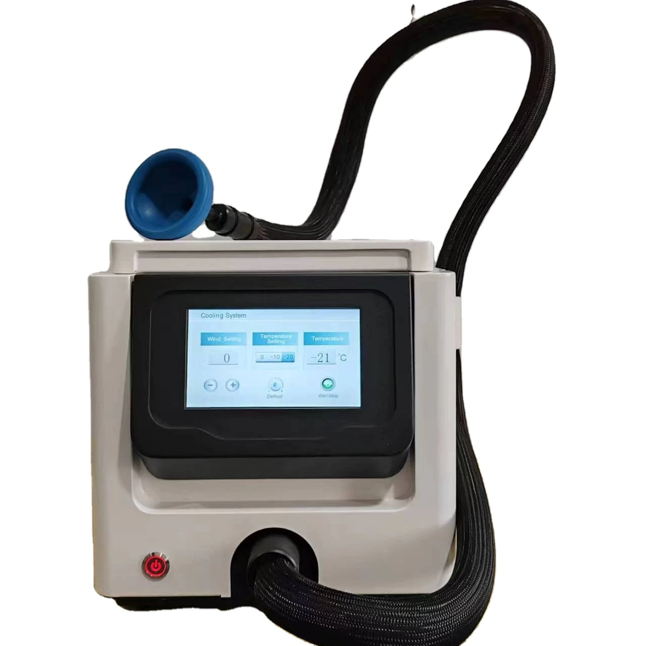 2 in 1 Professional -20 Celsius Skin Air Cooling Therapy Machine Laser Treatment Cyrotherapy-Machine