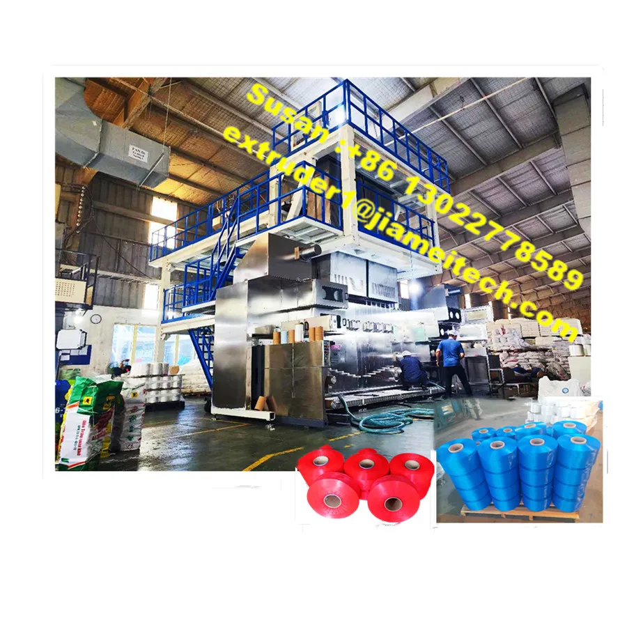 fdy yarn spinning polyester pa66 polypropylene yarn multifilament machine