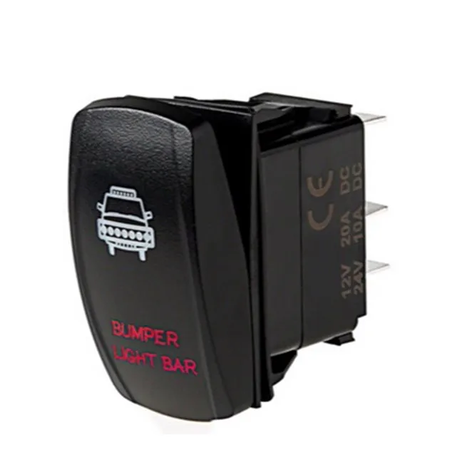 Dual LED Marine Boat Jeep Rocker Switch