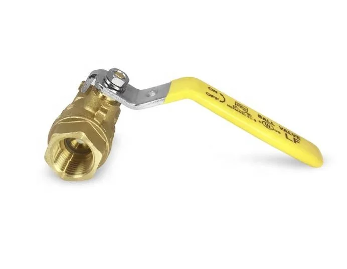 China Supplier Quality OEM Valve Stock CW617N C122 In-housing Stamping Forging Nicked Full Port Female Threaded Brass Ball Valve