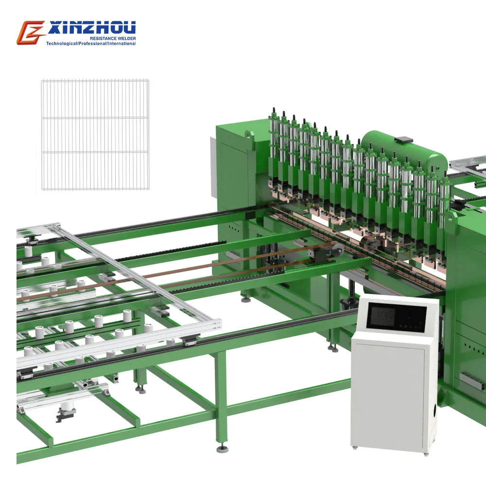 Wire spot welder multiple  spot wire shelf welding machine wire mesh welding machine