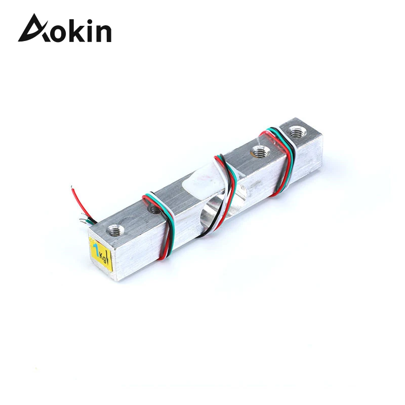 Load Cell Weight Sensor 1KG 5KG 10KG 20KG HX711 Module Electronic Scale Aluminum Alloy Weighing Pressure Sensor