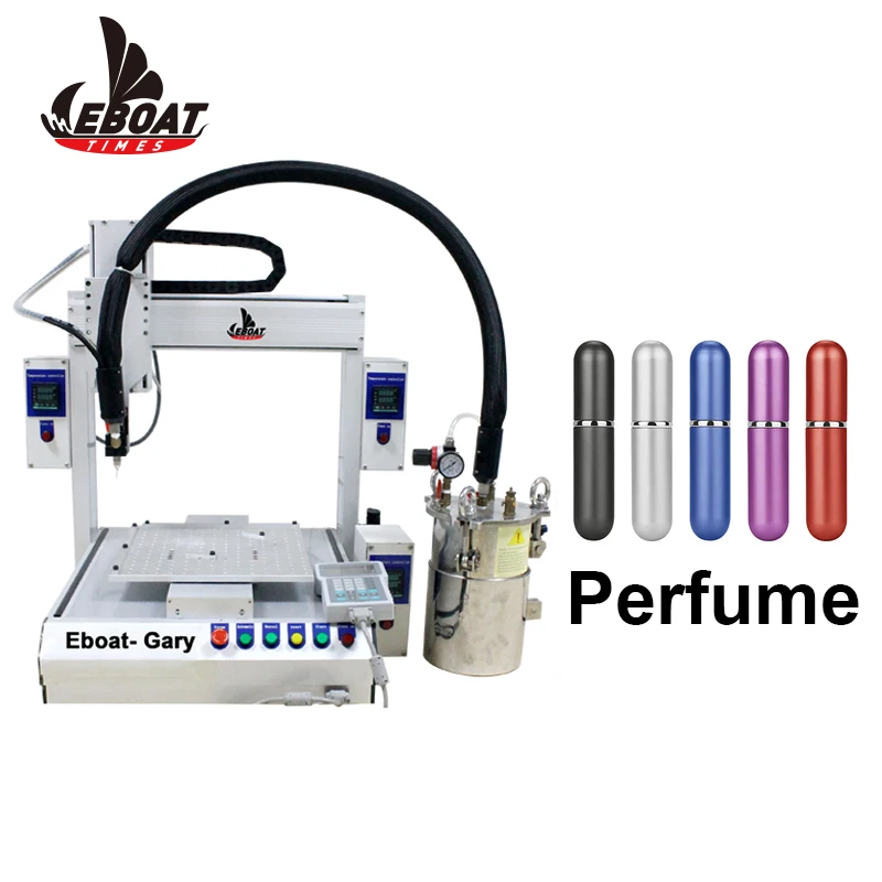 Air Compressor Control 5ml 10ml 30ml Perfume Bottle Filling Machine Automatic