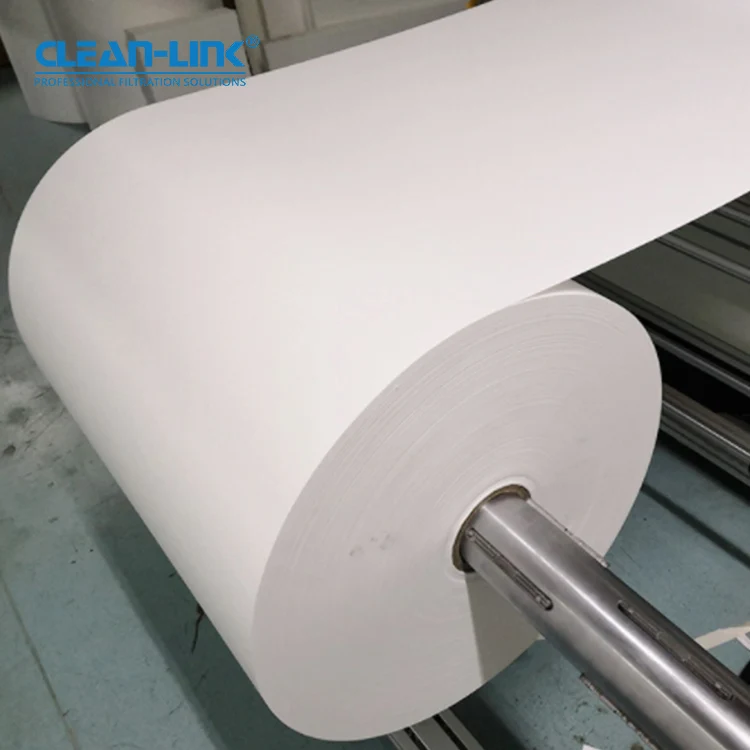 Customized Air Filter Sheet Mesh Air Purifier Filter Media Fiber Glass Paper