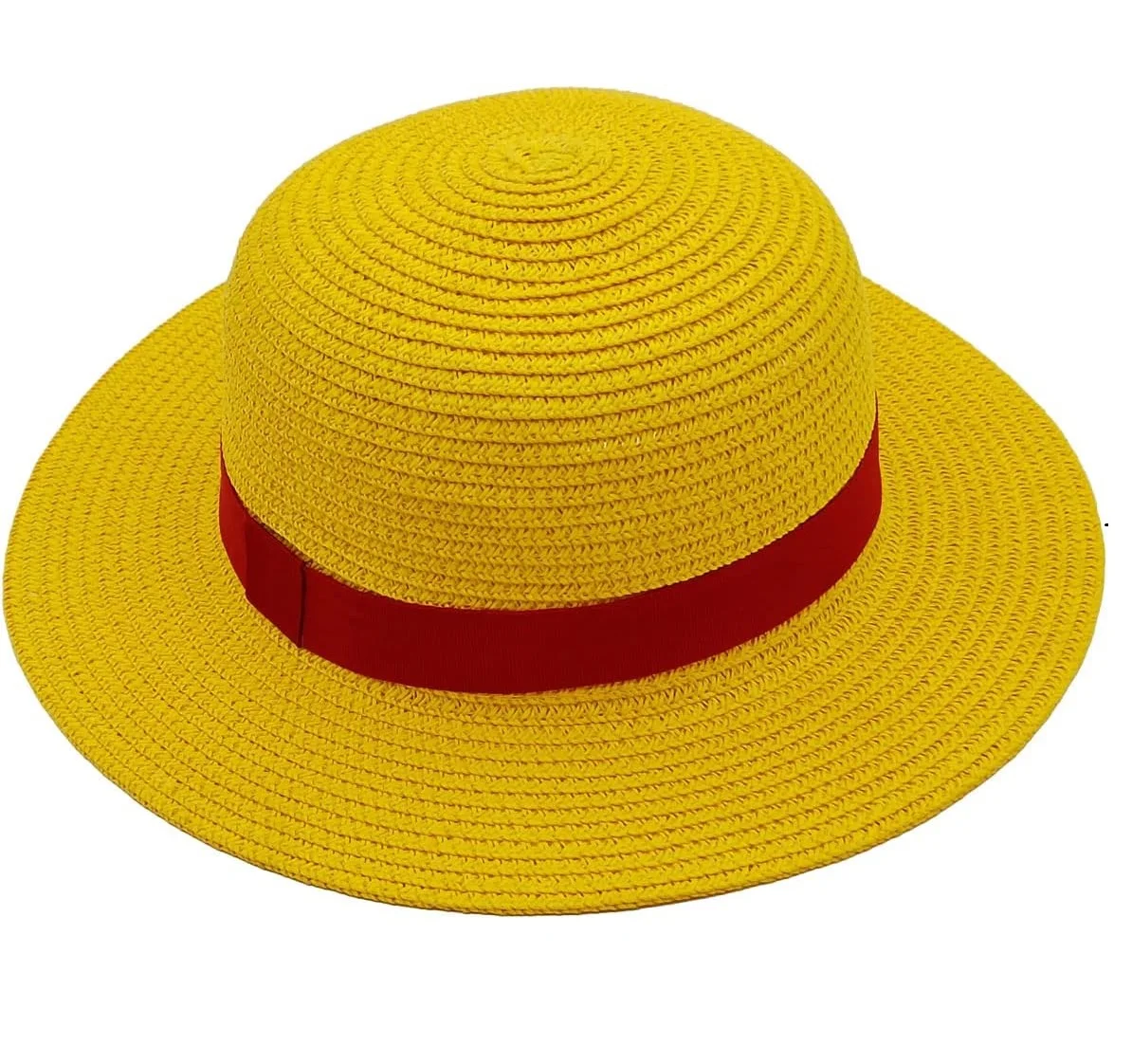 Pirate Straw Hat Cospaly Performance Props Costume Party Yellow Hats Halloween Anime Supplies