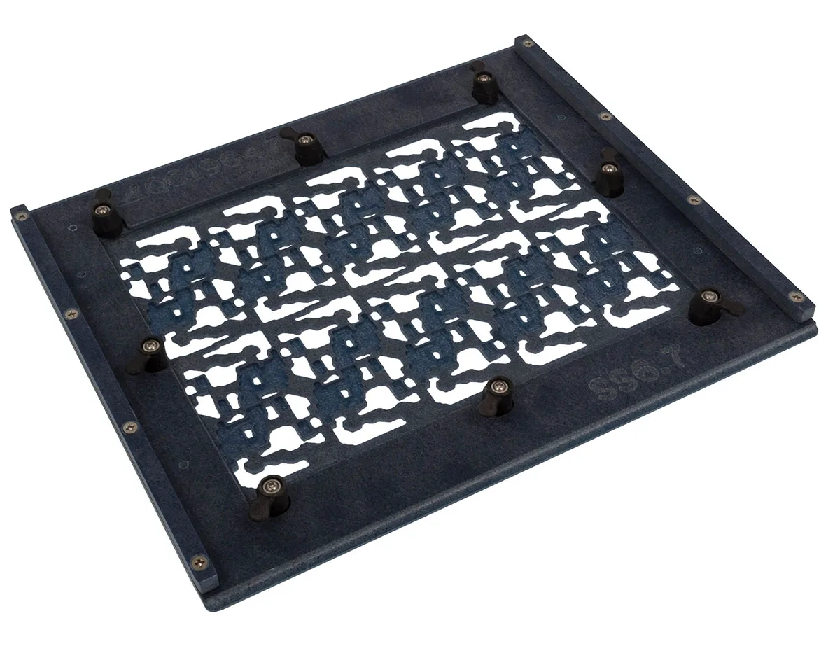 Custom Machining High Temperature Synthetic Fiberglass Reinforced Sheet For SMT Solder Pallet