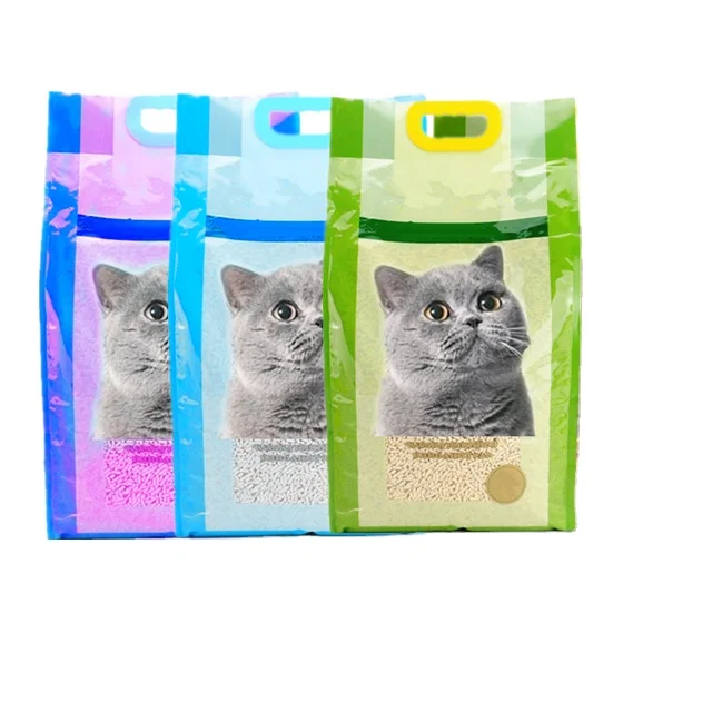 Factory supply natural flushable tofu cat litter