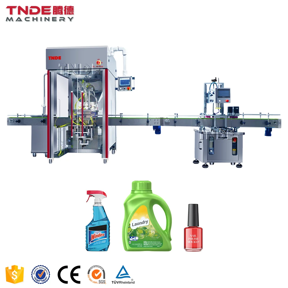 TNDE Pure Water Machine High-speed Automatic Filling & Capping Machinery Industry Equipment