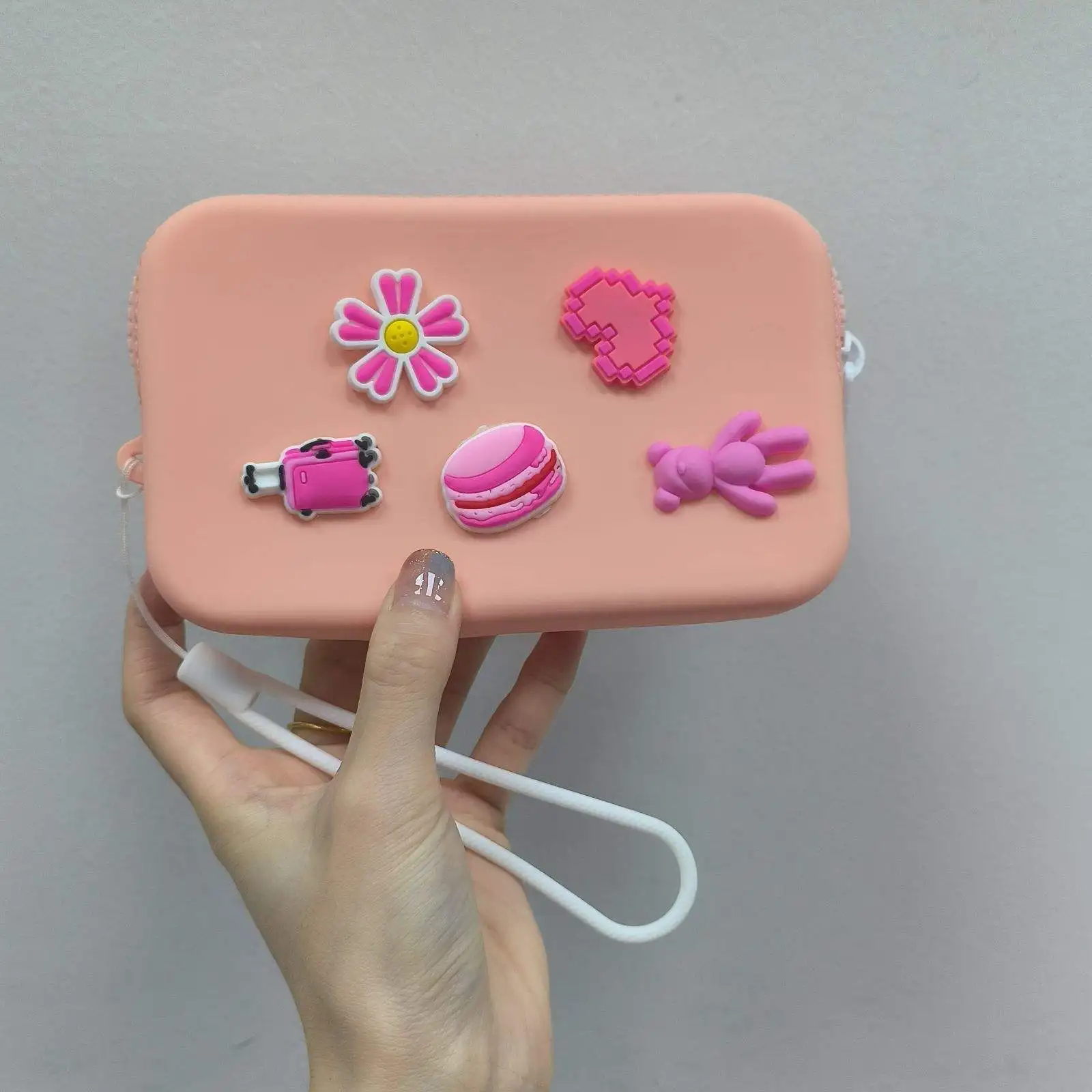 Small wallet women coin purse trending purse silicone water proof coin wallet wholesale coin bag