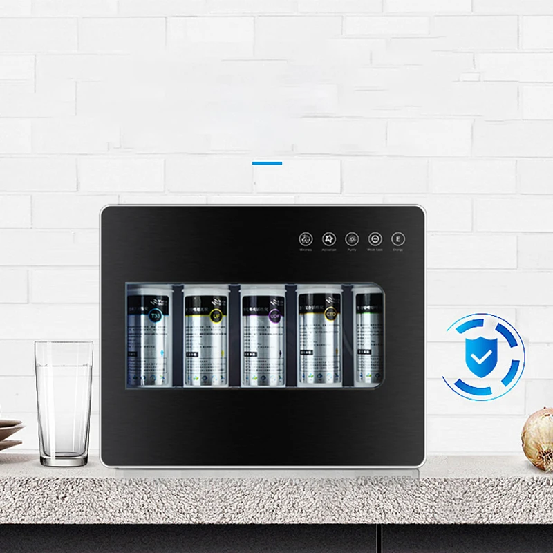Ультрафильтрующая столешница для домашней Щелочной Питьевой Воды, 5 этапов, УФ-фильтр для очистки воды для коммерческих целей