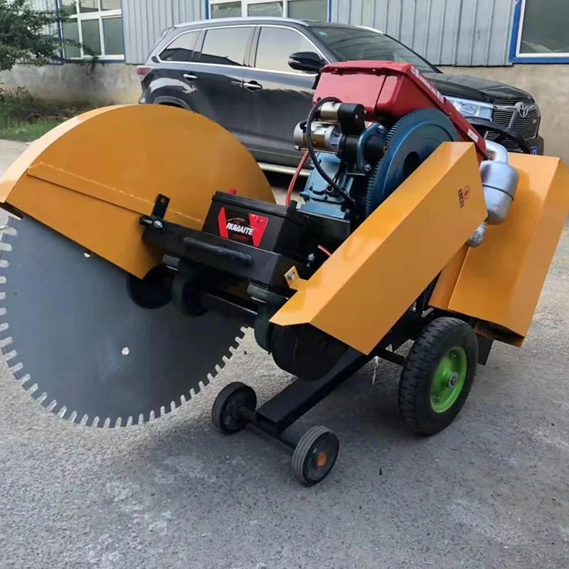 Asphalt Cutting road cutting saw machine gasoline Diesel road cutter concrete cut machine