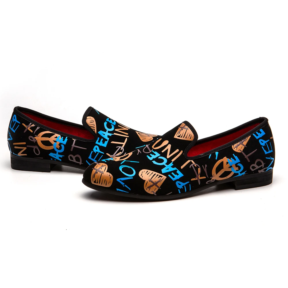 Black Men Dress Shoes Velvet Luxury Moccasins Mens Loafers Man casual Shoes