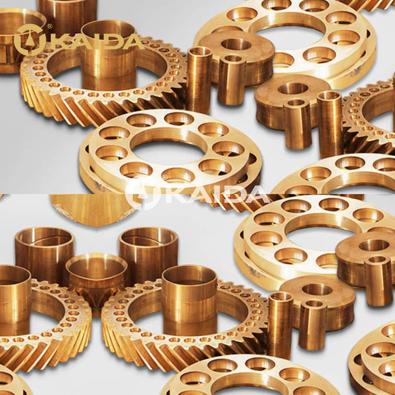 Custom Oem Amazing Huge Brass Gear Wheel Sand Casting Process