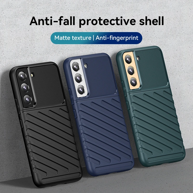 Professional Factory Shockproof Anti-drop Soft Tpu Rubber Bumper Back Cover Phone Case For Samsung Galaxy S22 Ultra S22 Plus