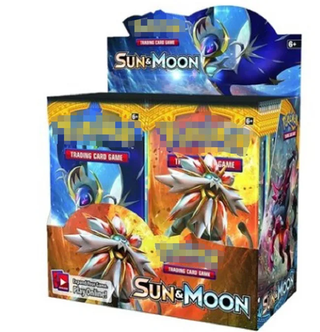 Factory Good Quality Poke mon Trading Cards Booster Box 360 Pcs/box Unified Minds CHILLING Playing Carte Poke mon Gx EX Cards