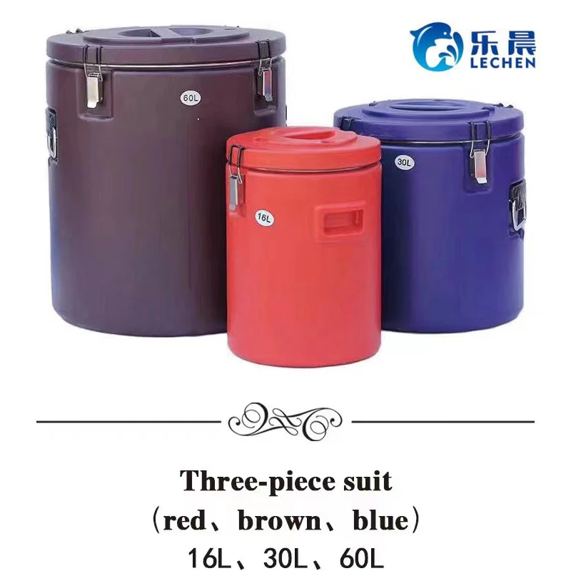 Casserole food warmer set party and  picnic ice cooler box Storage Box food warmer hotpot Extra large double insulated bucket