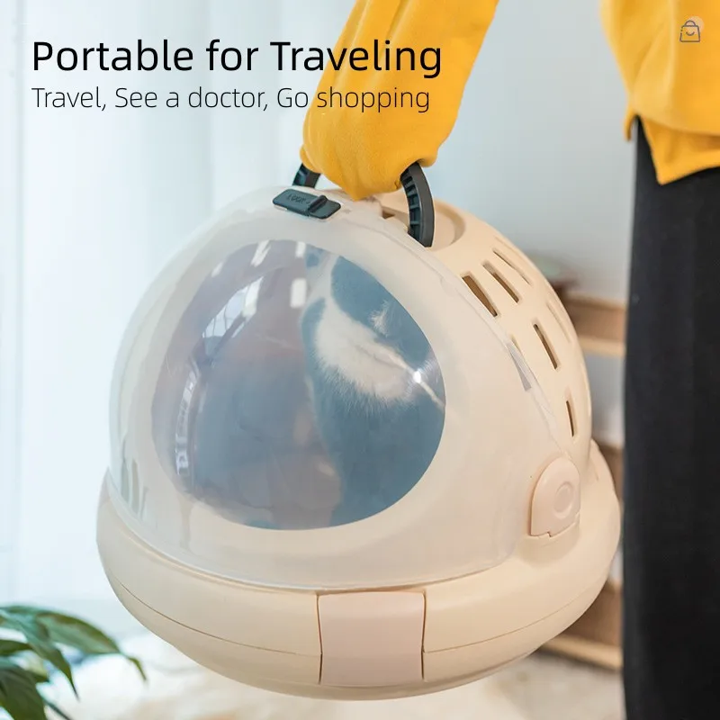 New design space capsule  multifunction portable pet carrier and bed for traveling