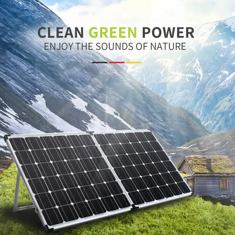 Mono Monocrystalline Portable Folding Solar Panel 200W 250W 300W 150W Foldable Solar Panel 200W