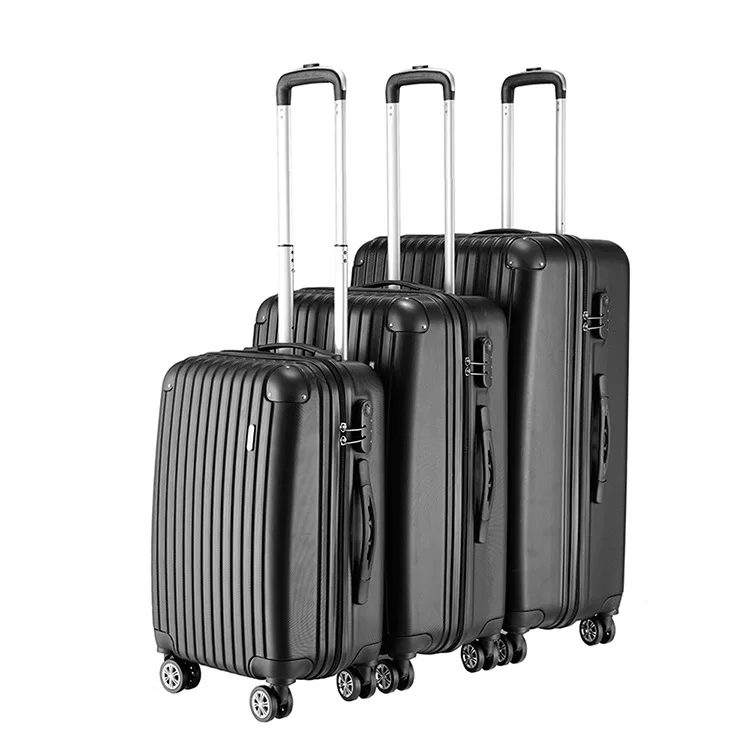 3 Pieces Set ABS Luggage Suitcase Customized Color Travel Luggage